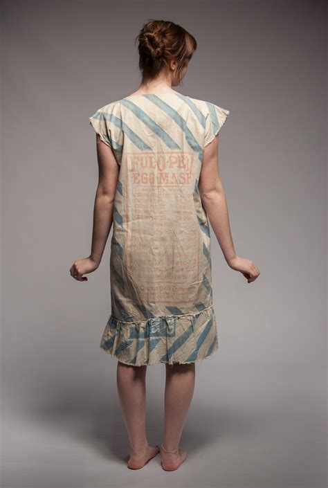 potato sack dresses great depression.